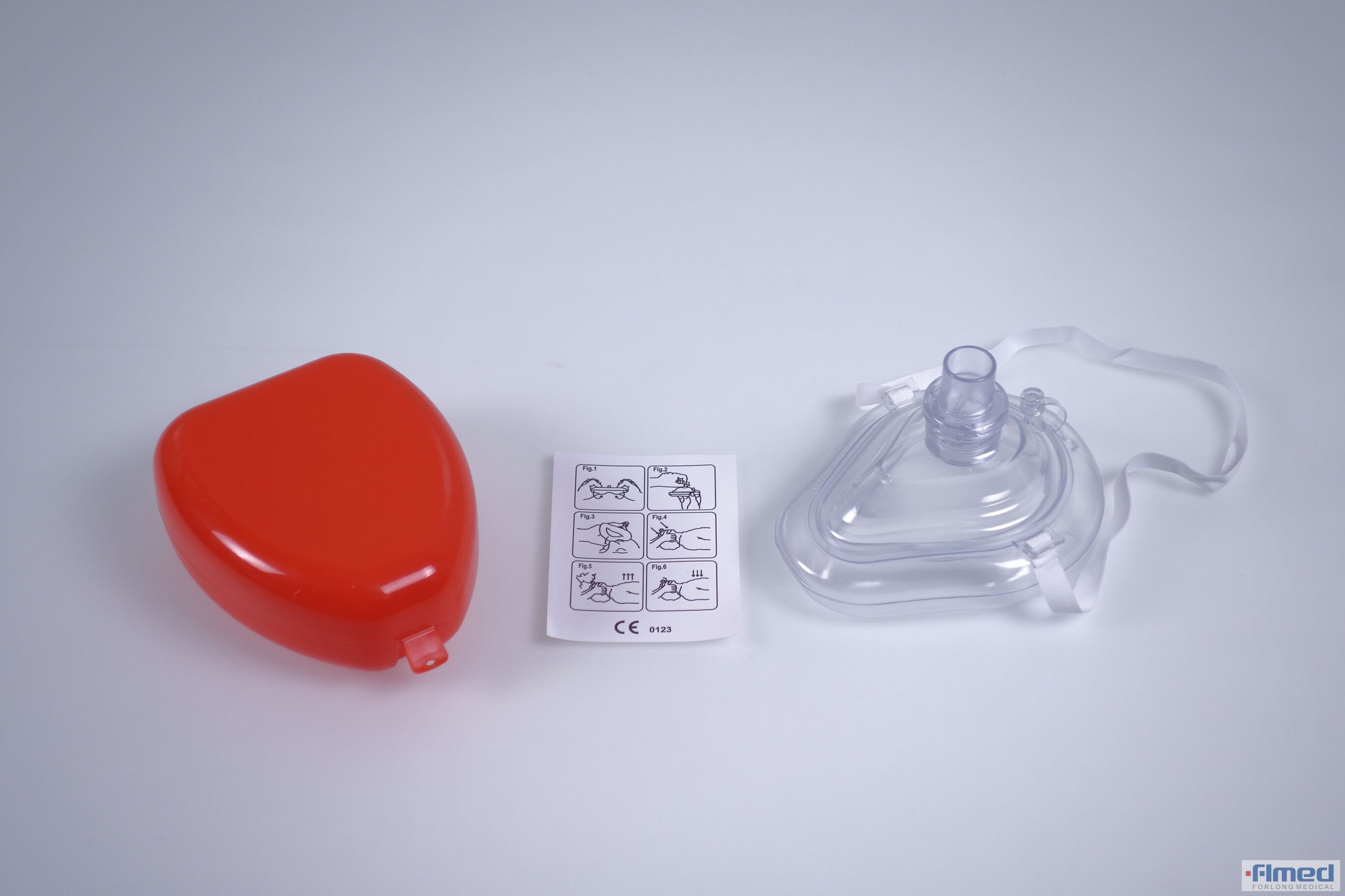 الإسعافات الأولية القابلة للتخلص من القناع CPR
