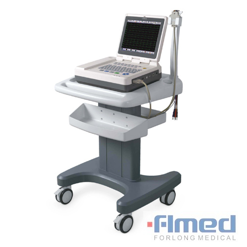 جهاز رسم القلب الكهربائي الرقمي رقم 12 مع شاشة تعمل باللمس 12 تخطيط القلب بالرصاص - CM1200