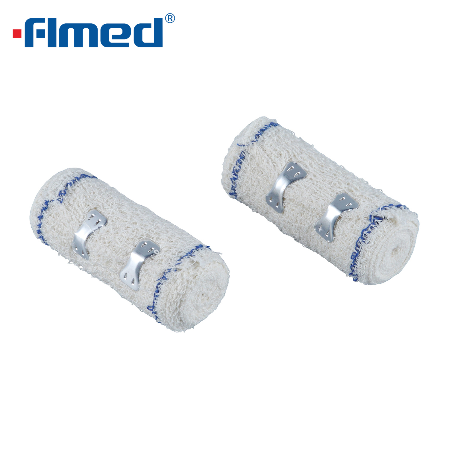 Hospicrepe 10cm x 4.5m حزمة ضمادة كريب ملفوفة بشكل فردي من 12
